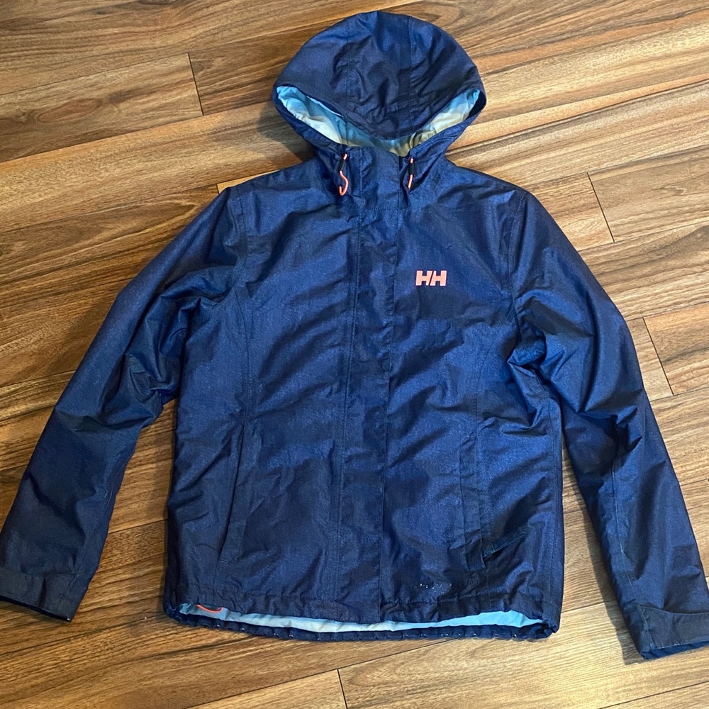 Helly Hansen Navy Hooded Jacket